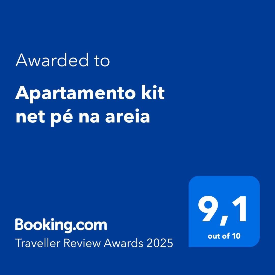 Apartamento Kit Net Pe Na Areia Praia Grande  Bagian luar foto